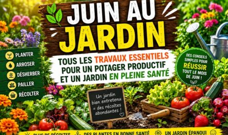 Juin au jardin : guide complet