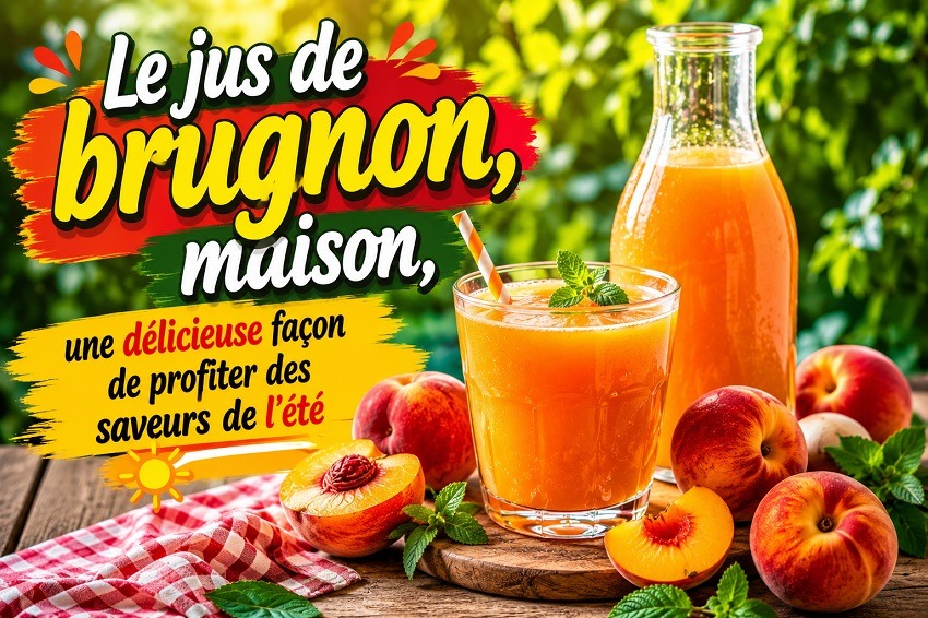 Jus de brugnon maison