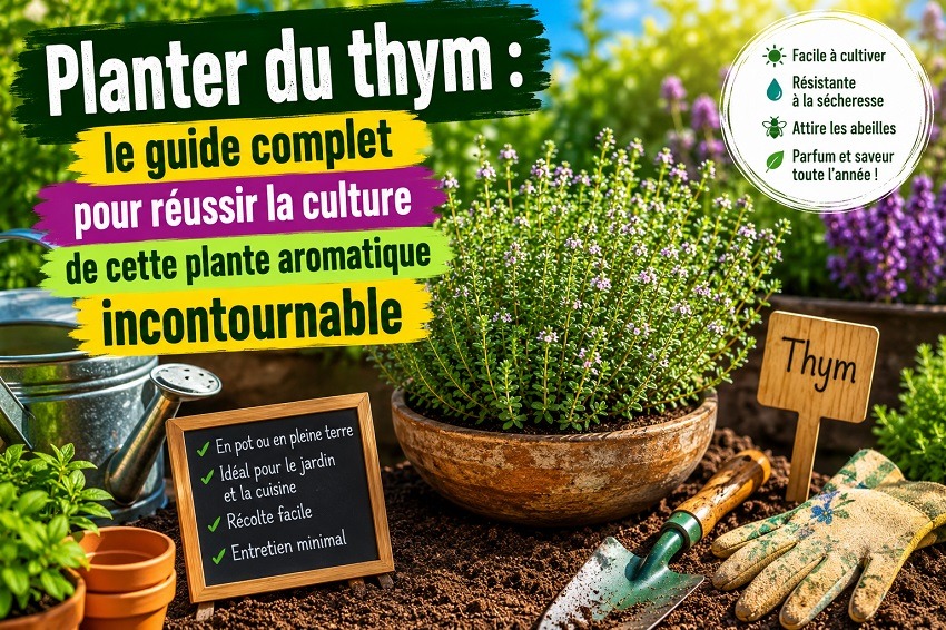 Planter du thym : le guide complet