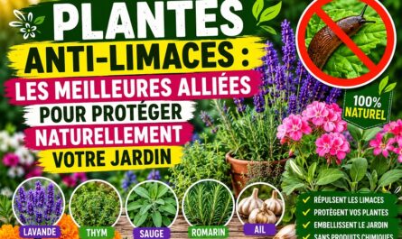 Les plantes anti-limaces