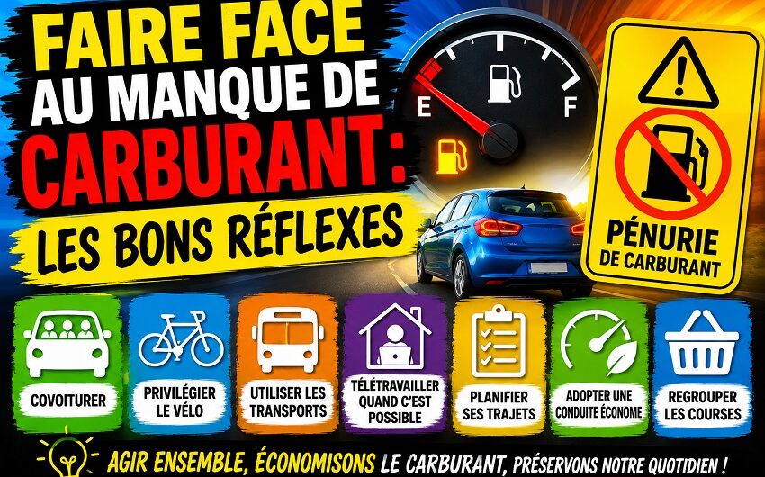 Plus de carburant comment réagir