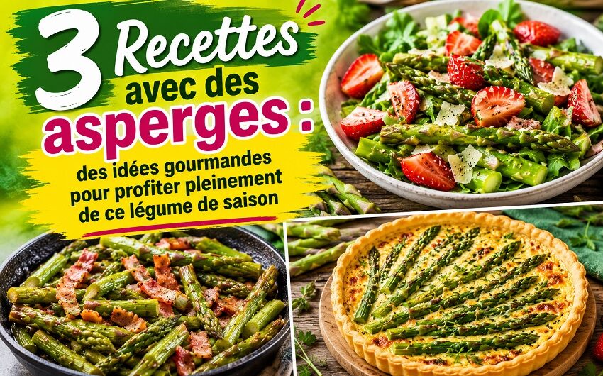 Recettes avec des asperges