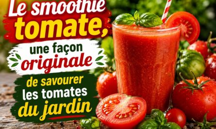 Le smoothie tomate