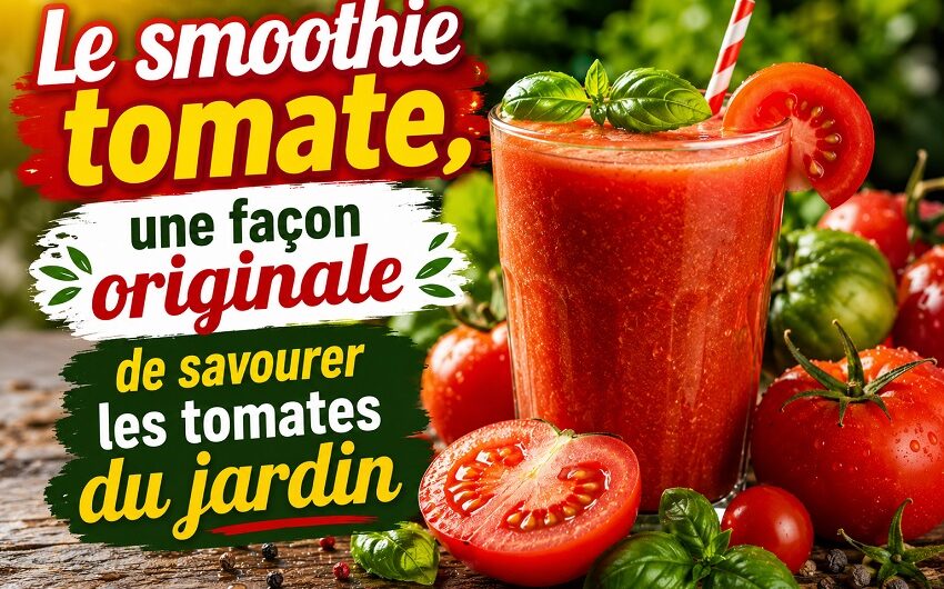 Le smoothie tomate