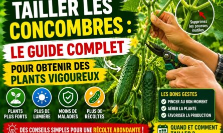 Tailler les concombres : guide complet