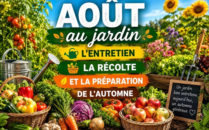 Août au jardin