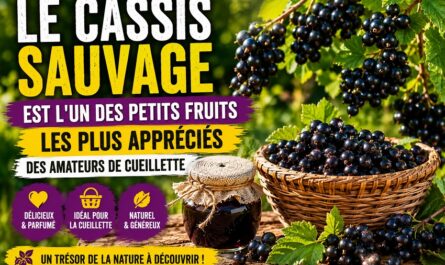 Cueillette cassis sauvage