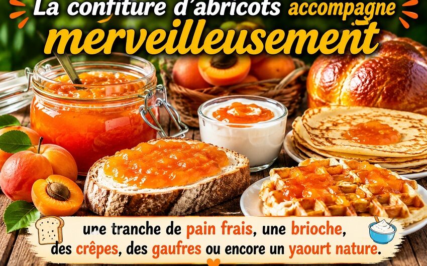 Confiture d&rsquo;abricots maison