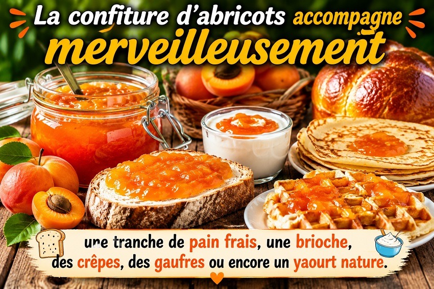 Confiture d'abricots maison