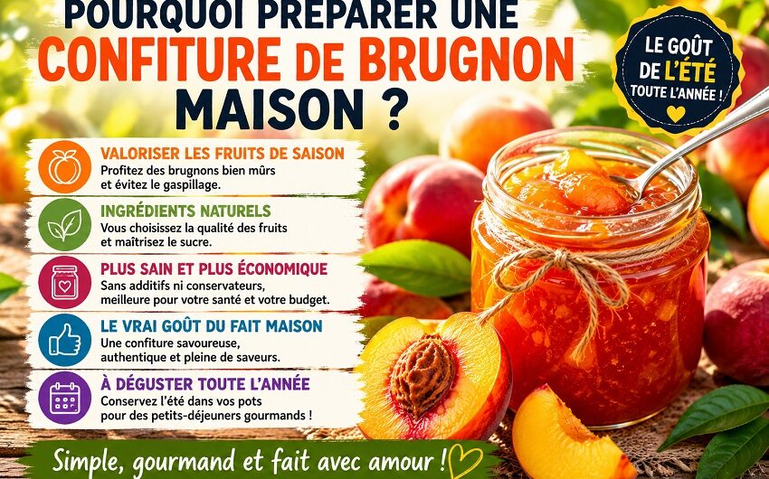 La confiture de brugnon