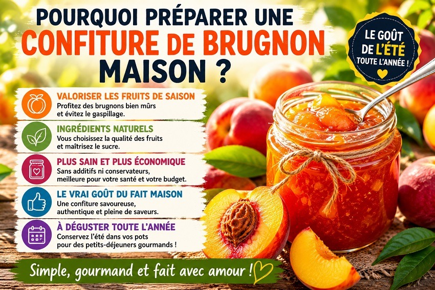 La confiture de brugnon