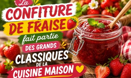 La confiture de fraise