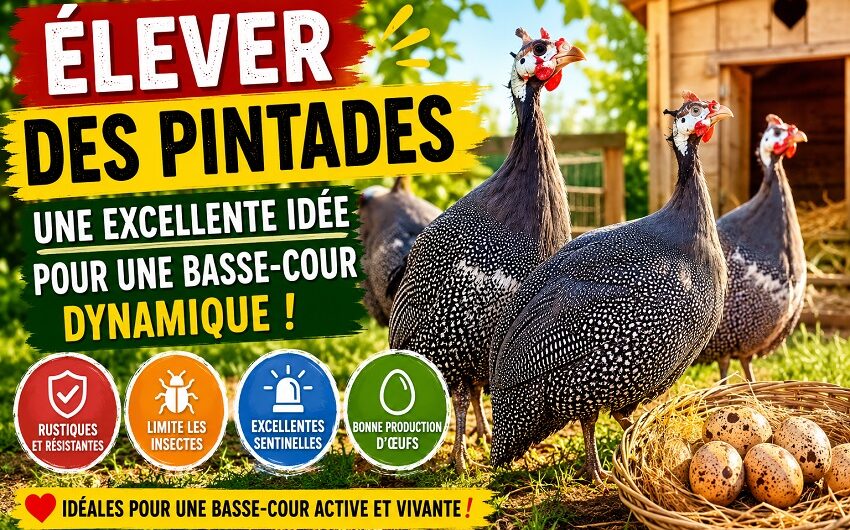 Comment élever des pintades