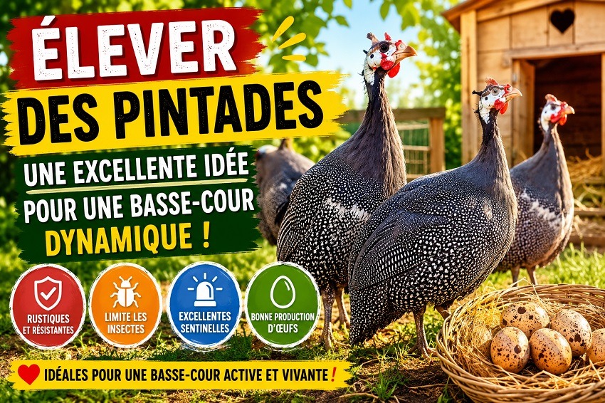 Élever des pintades : le guide complet