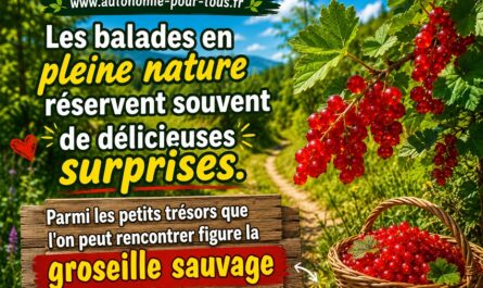 Cueillette groseille sauvage