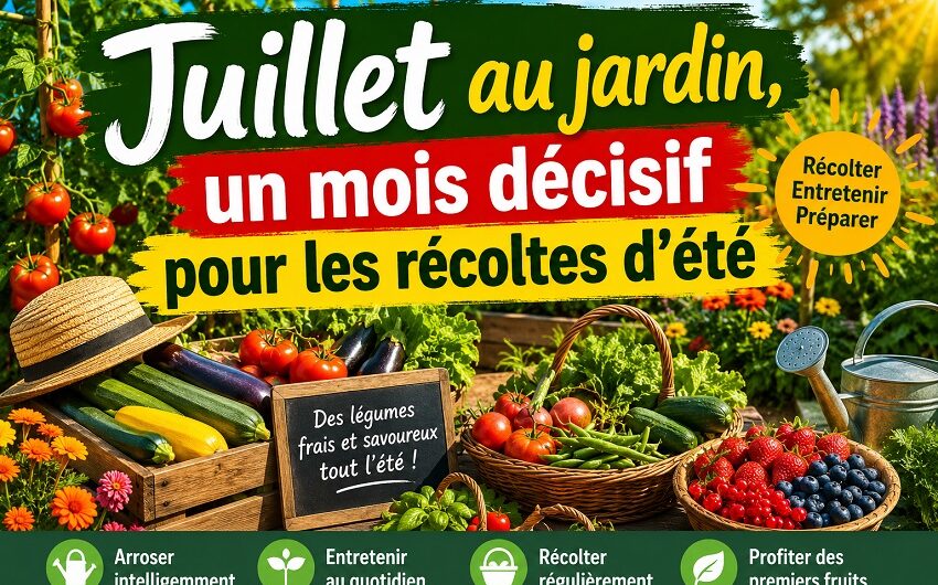 Juillet au jardin