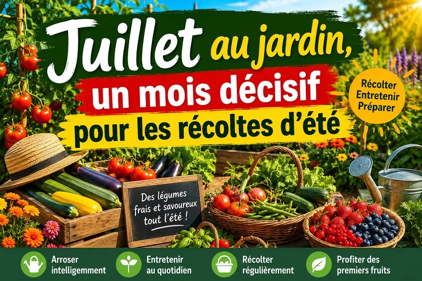 Juillet au jardin