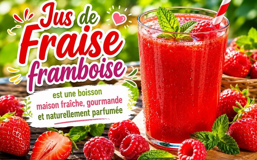 Jus de Fraise framboise