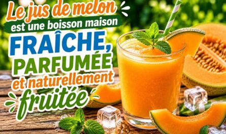 Le jus de melon