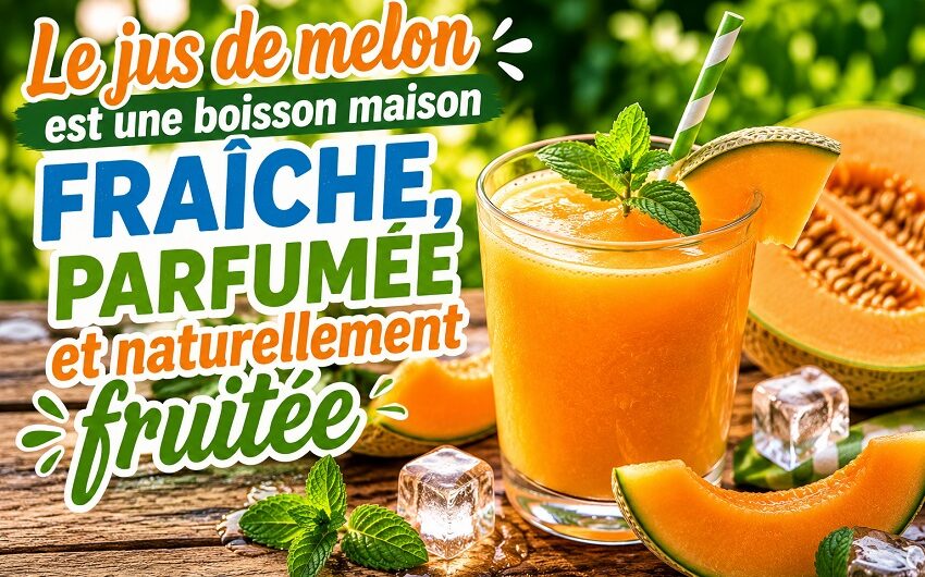 Le jus de melon