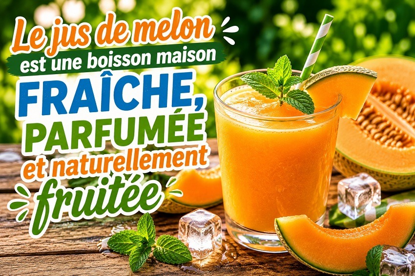 Le jus de melon