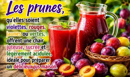 Le jus de prune