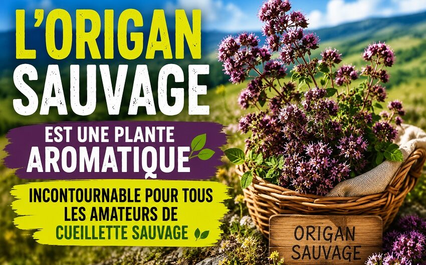 Cueillette Origan sauvage