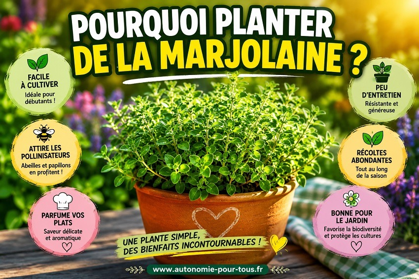 Planter de la Marjolaine : réussir sa culture