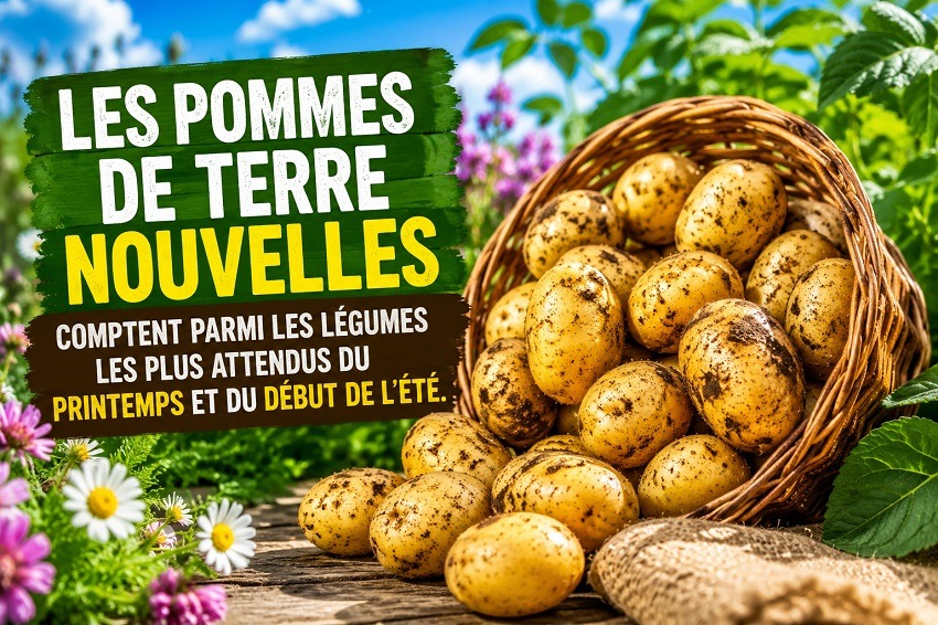 Les pommes de terre nouvelles