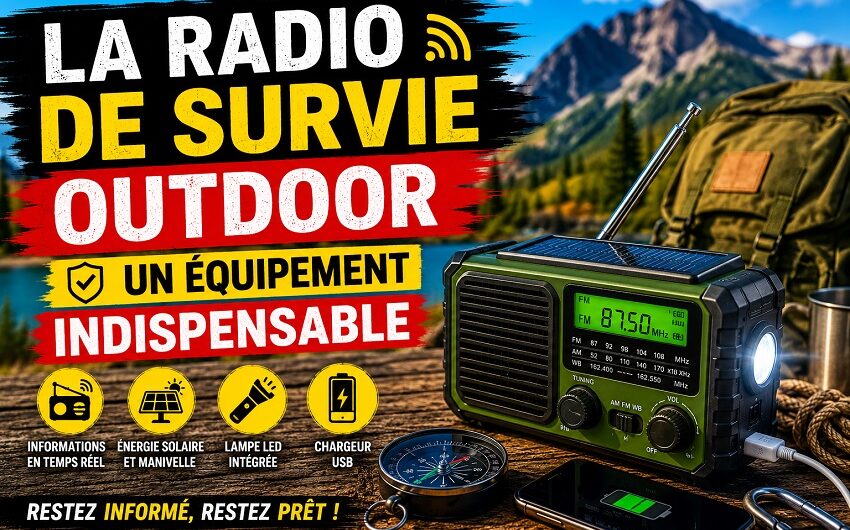 Radio de survie outdoor
