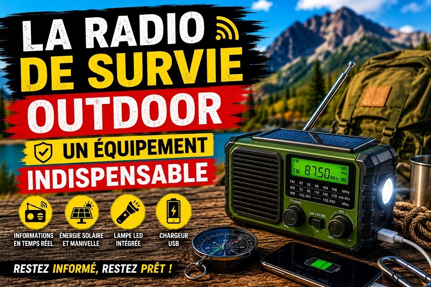 Radio de survie outdoor