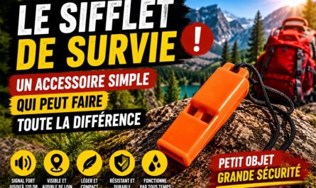 Le sifflet de survie