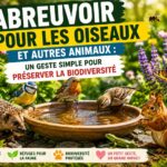 Un abreuvoir pour les oiseaux