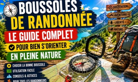 La boussoles de randonnée
