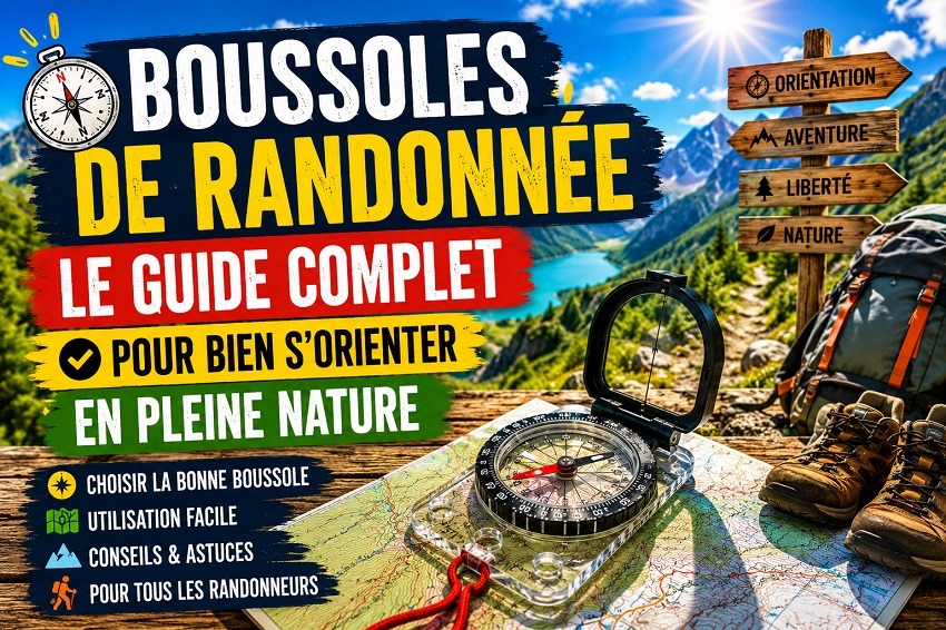 La boussoles de randonnée