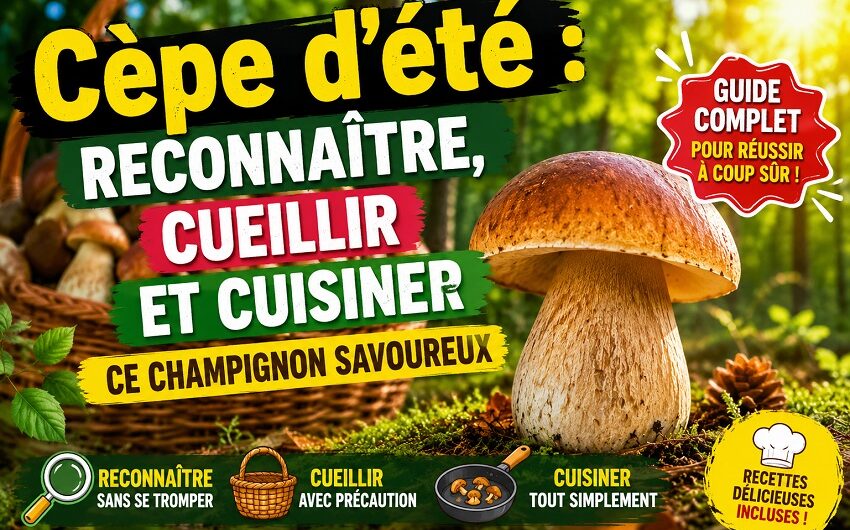 Le cèpe d’été