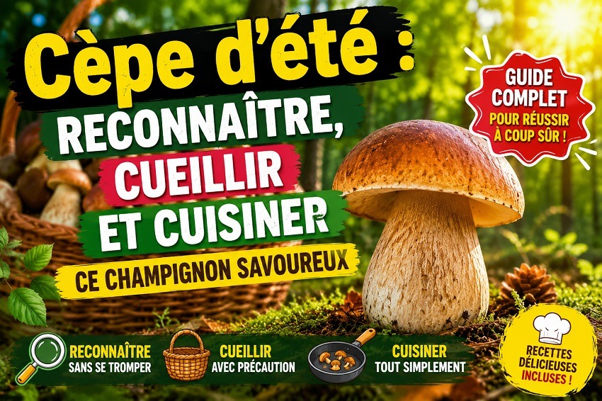 Le cèpe d’été