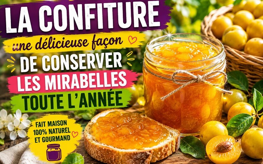 Confiture de mirabelles