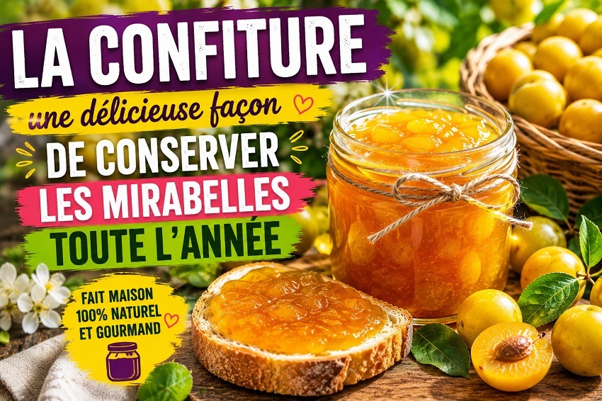 La confiture de mirabelles