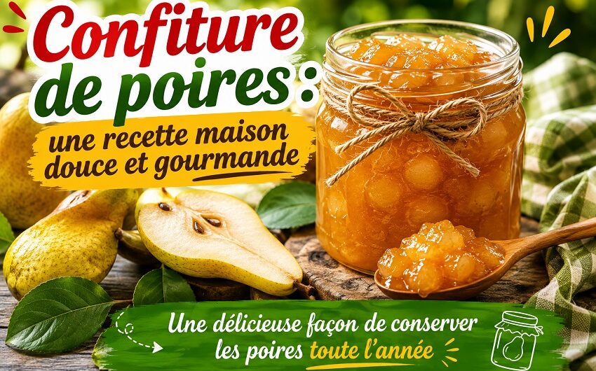 Confiture de poires