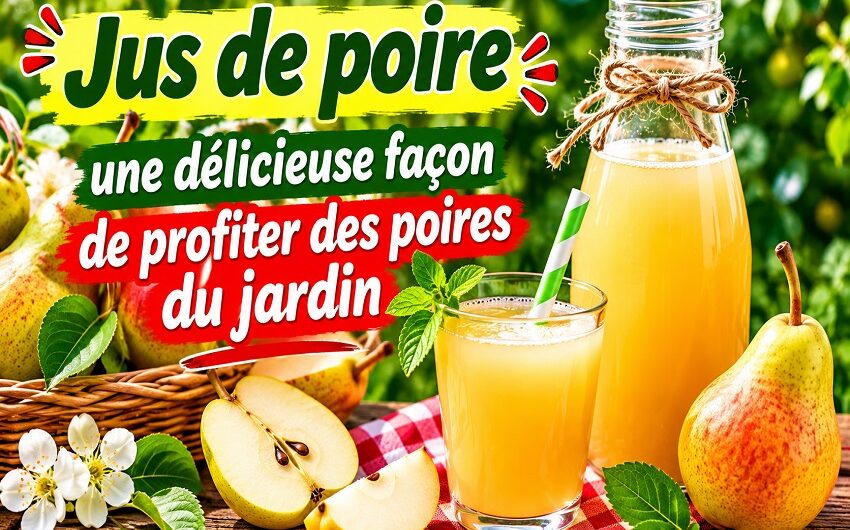 Jus de poire