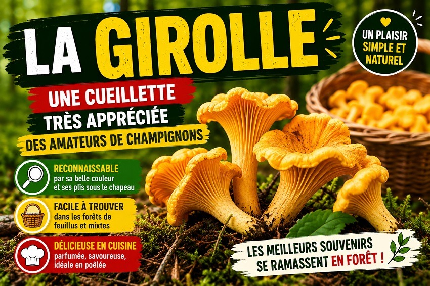 Cueillette de la Girolle