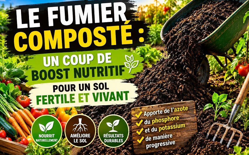 Le fumier composté