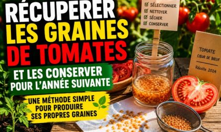 Récupérer les graines de tomates
