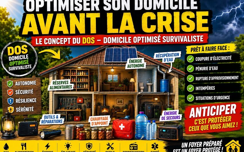 Optimiser son domicile avant la crise