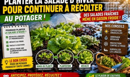 Planter la salade d’hiver
