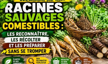 Les racines sauvages comestibles