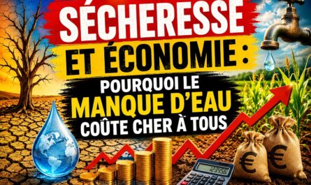 Sécheresse et économie sont étroitement liées