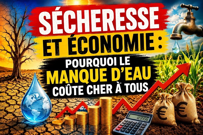 Sécheresse et économie sont étroitement liées