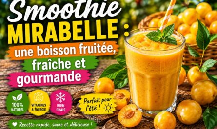 Le smoothie mirabelle